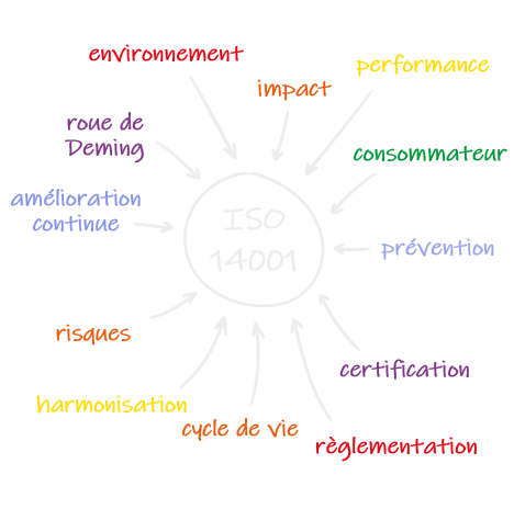 Certification ISO 14001 BR2 consulting management environnemental roue de deming amélioration continue